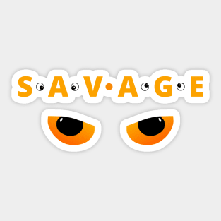 Savage Beast - Eyes Sticker